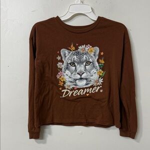 Wonder Nation Brown 'Dreamer' Graphic Tee
